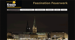 Desktop Screenshot of krause-feuerwerke.de